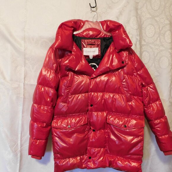 Calvin Klein puffer winter coat - Picture 1 of 3